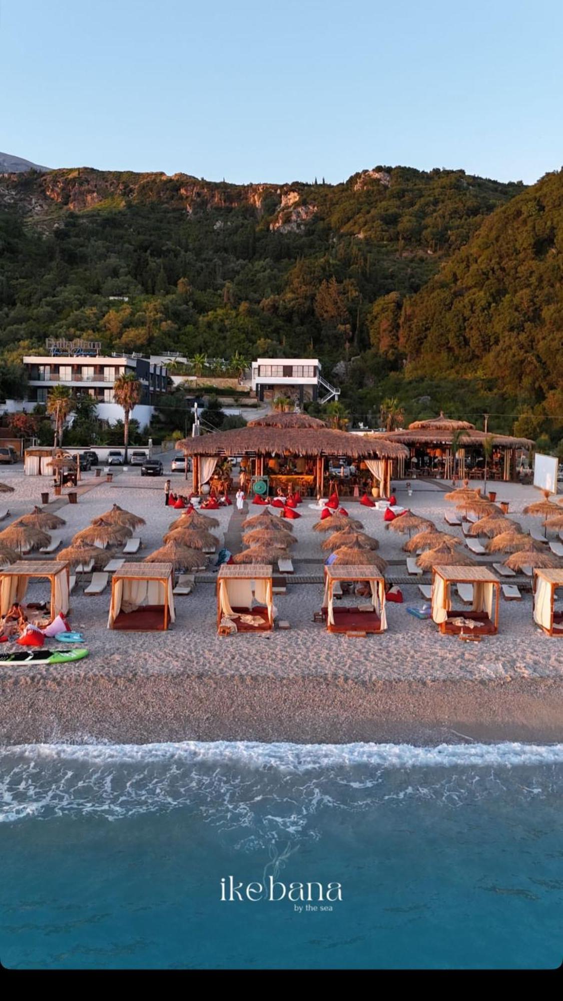 Palladium Beach Hotel- Private Beach Included Dhërmi Exterior foto
